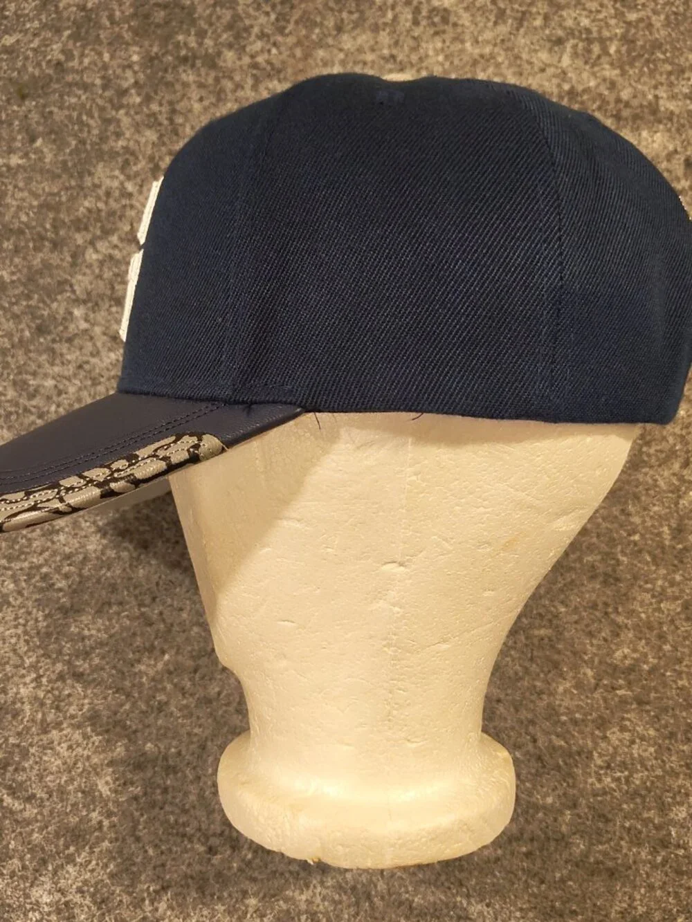 Mitchell & Ness Georgetown Hoyas Snapback Hat Navy “G” Logo